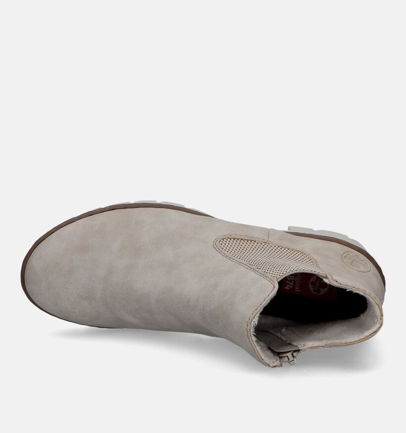 Rieker Beige Chelsea boots voor dames (347412)