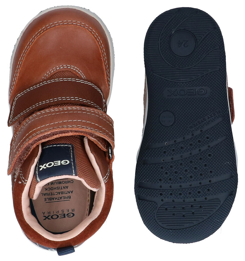 Geox Chaussures pour bébé  en Cognac en cuir (278316)