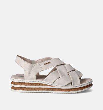 Rieker Sandalen Beige