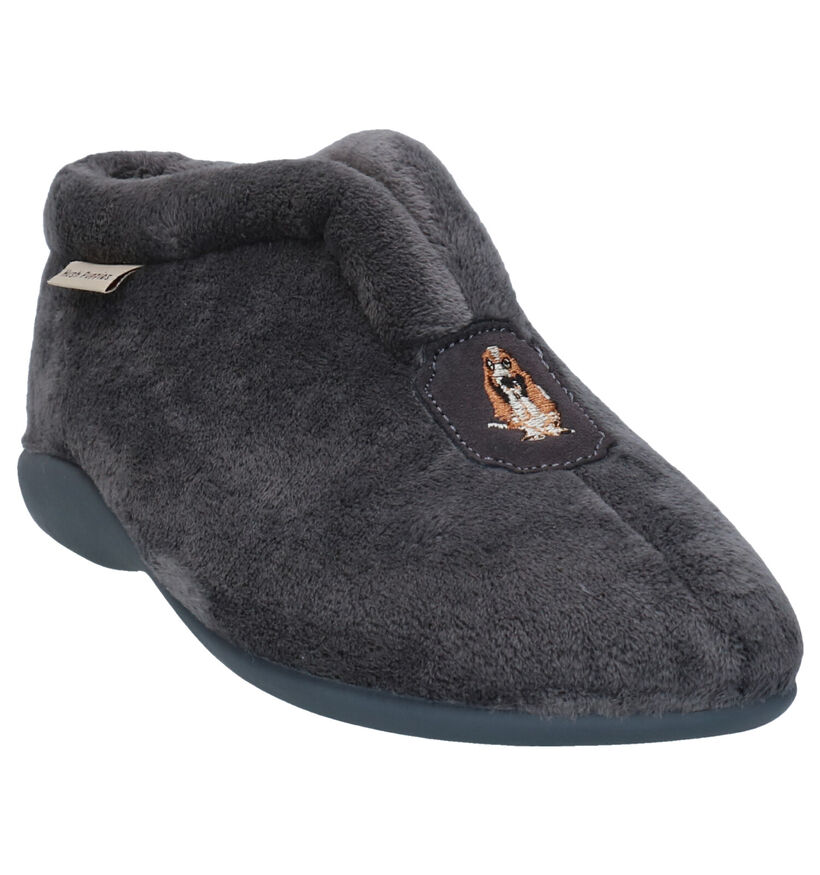 Hush Puppies Olifan Pantoufles en Gris pour femmes (345569)