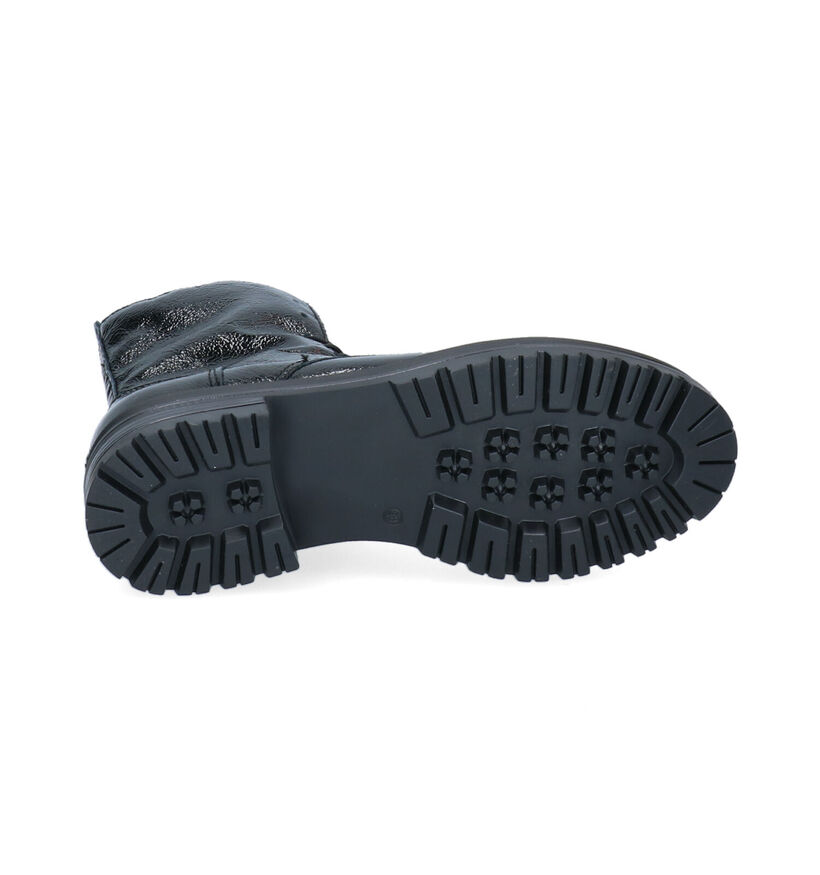 Mjus Boots à lacets en Noir en cuir (297882)