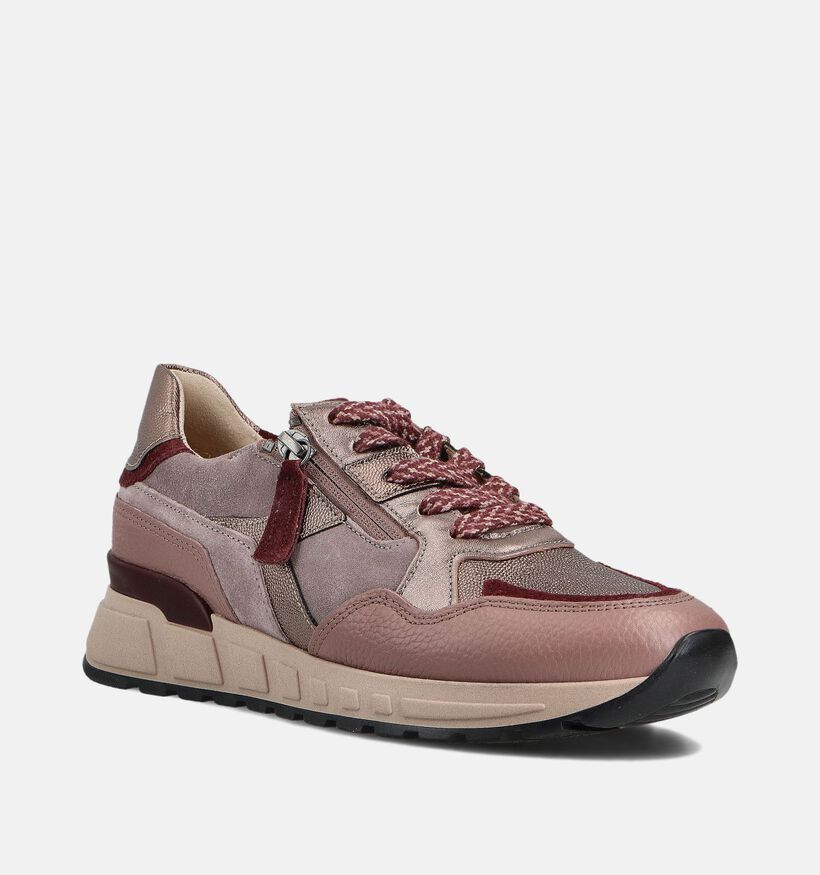 Gabor Metallic Chaussures à lacets en Rose pour femmes (360305) - pour semelles orthopédiques