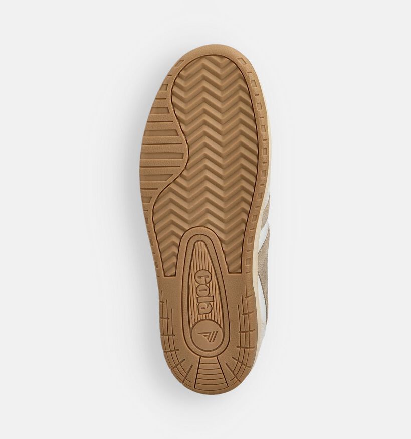 Gola Hawk Witte Sneakers voor heren (360713) - geschikt voor steunzolen