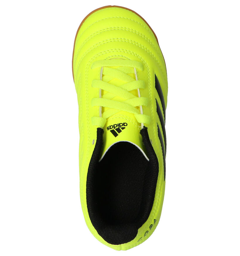 adidas Copa 19.4 Chaussures de foot en Jaune en simili cuir (252891)