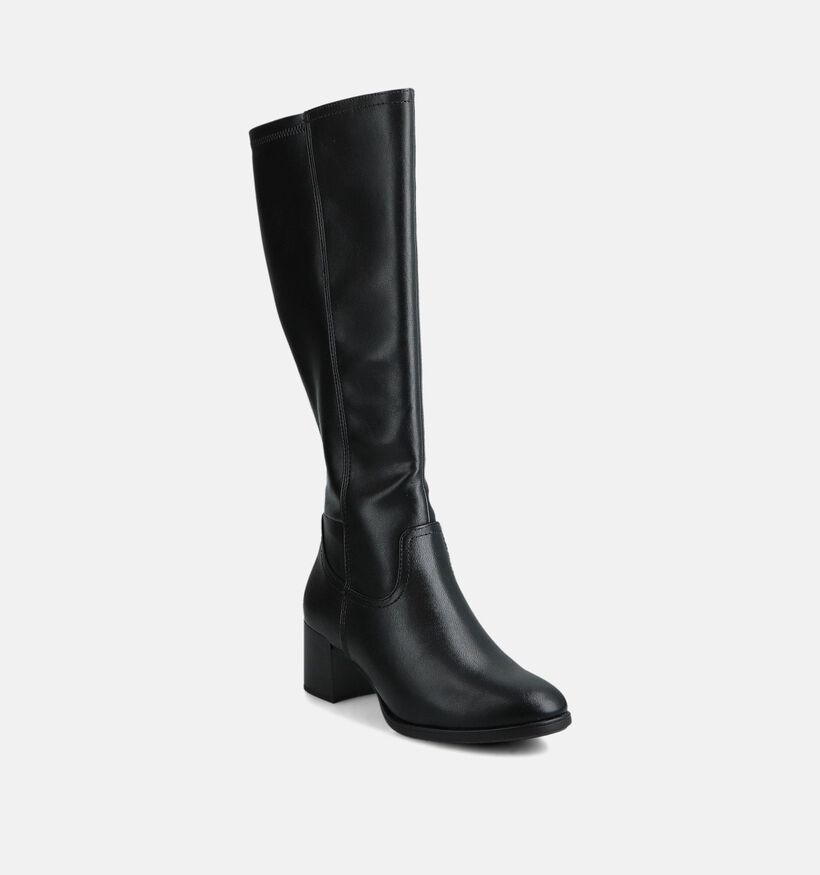 Jana Bottes hautes en Noir Jana Bottes hautes en Noir pour femmes (362904) - pour semelles orthopédiques