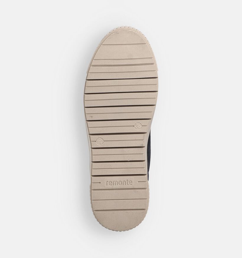 Remonte Baskets montantes en Bleu foncé pour femmes (363579) - pour semelles orthopédiques