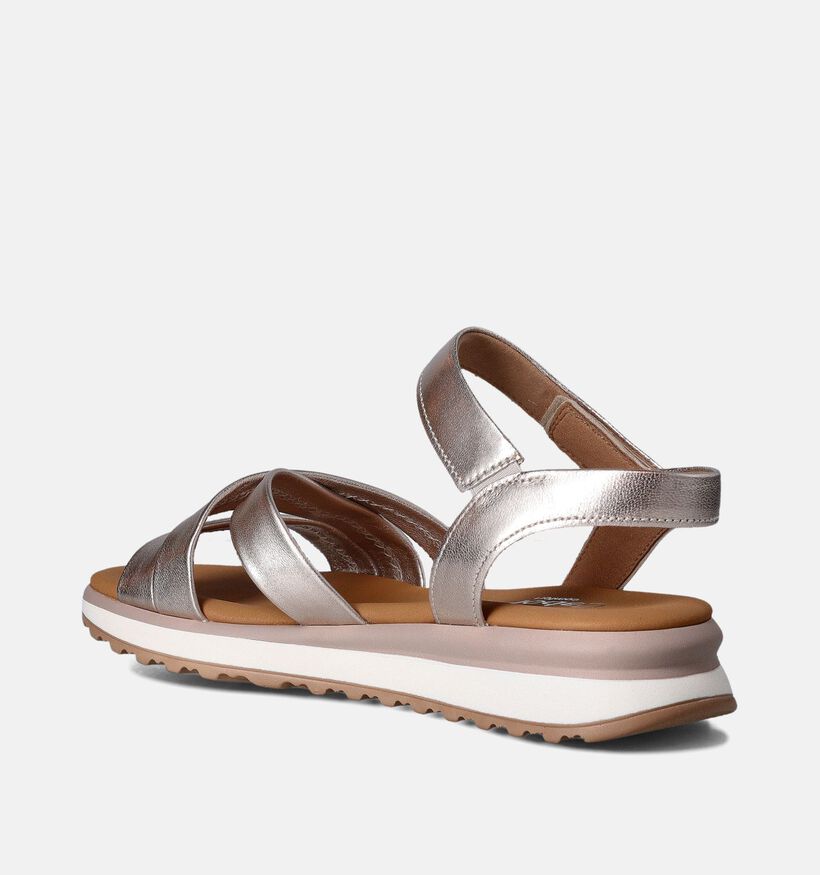 Gabor Gouden Sandalen met Sleehak voor dames (355074)