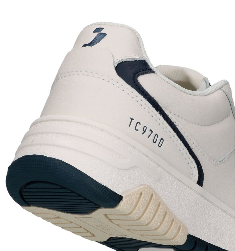 SJ Icon Witte Sneakers voor jongens, meisjes (322399) - geschikt voor steunzolen