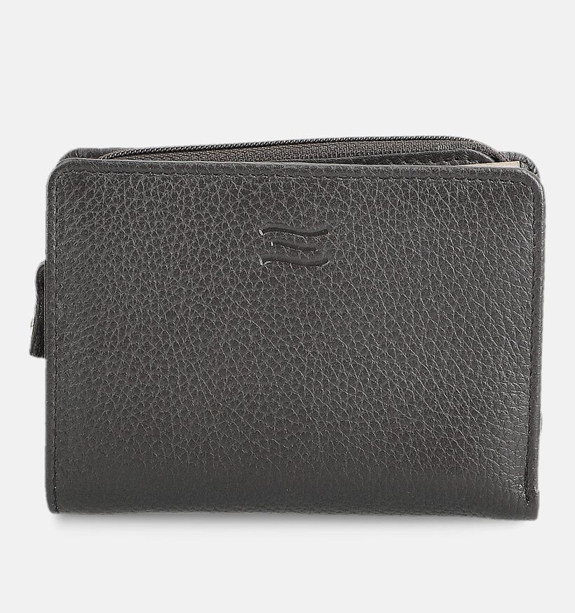 Crinkles Bruine Portemonnee met Rits voor dames (381774)