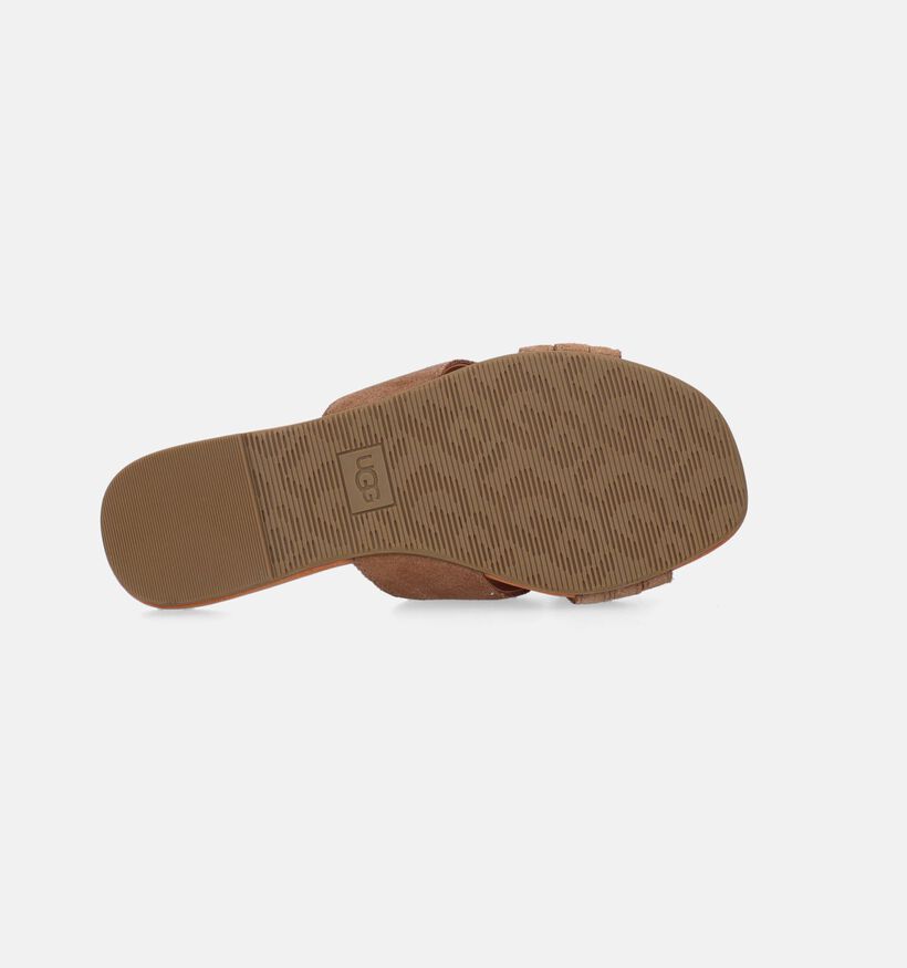 UGG Kenleigh Slide Nu-pieds en Brun pour femmes (336098)