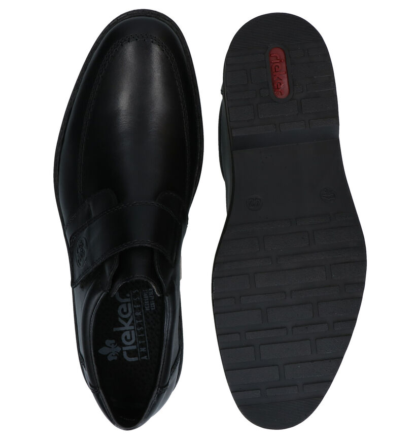 Rieker Chaussures basses en Noir en cuir (281734)