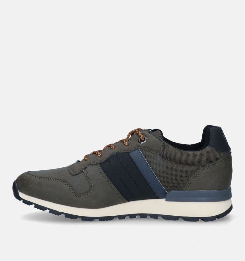 Jack & Jones Golding Hike Kaki Veterschoenen voor heren (329036) - geschikt voor steunzolen