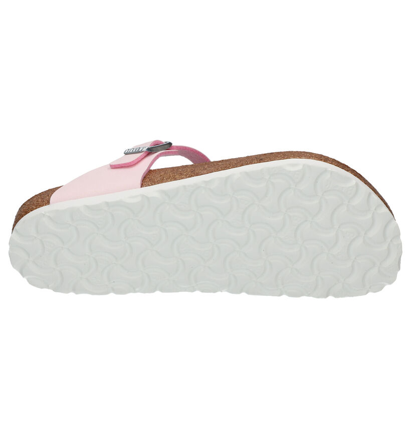 Birkenstock Gizeh Birko-Flor Zwarte Teenslippers voor dames (338058)