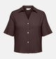ONLY Carmakoma Munich Bruine Blouse voor dames (375069)