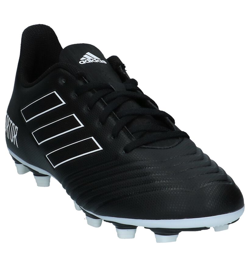 Zwarte Voetbalschoenen met Noppen adidas Predator in imitatieleer (235126)