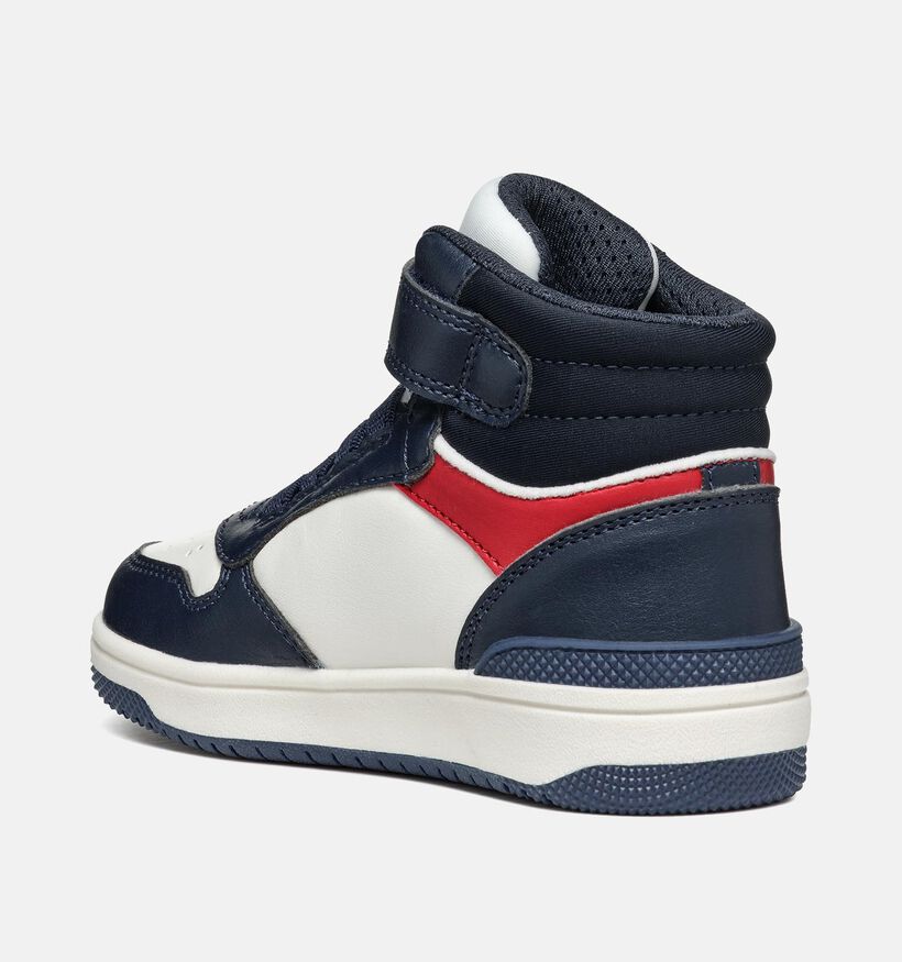 Geox Washiba Blauwe Sneakers voor jongens (345942) - geschikt voor steunzolen