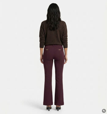Guess Broeken Bordeaux