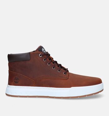 Chaussures hautes cognac