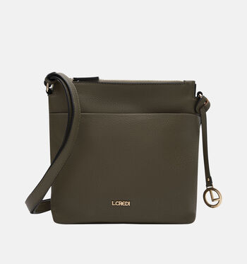 L.Credi Crossbody tassen Zwart/Groen