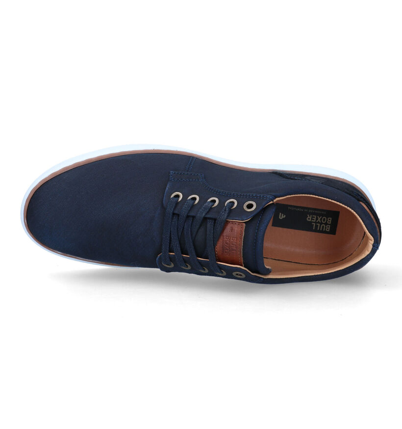 Bullboxer Chaussures à lacets en Bleu pour hommes (323416) - pour semelles orthopédiques