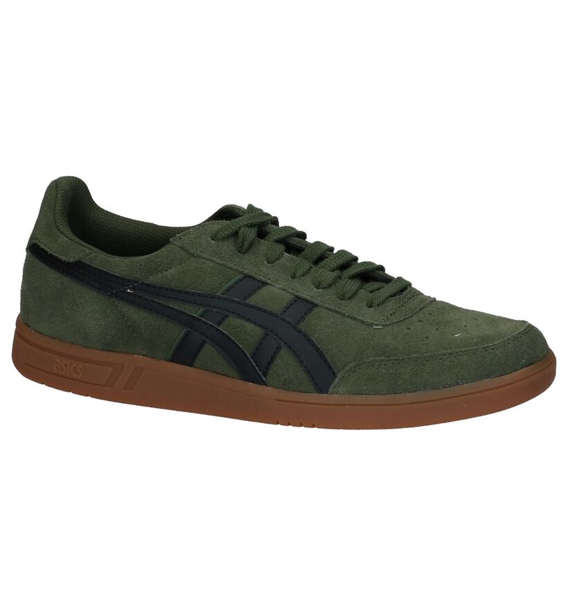 Asics Baskets basses en Bleu foncé en daim (238282)