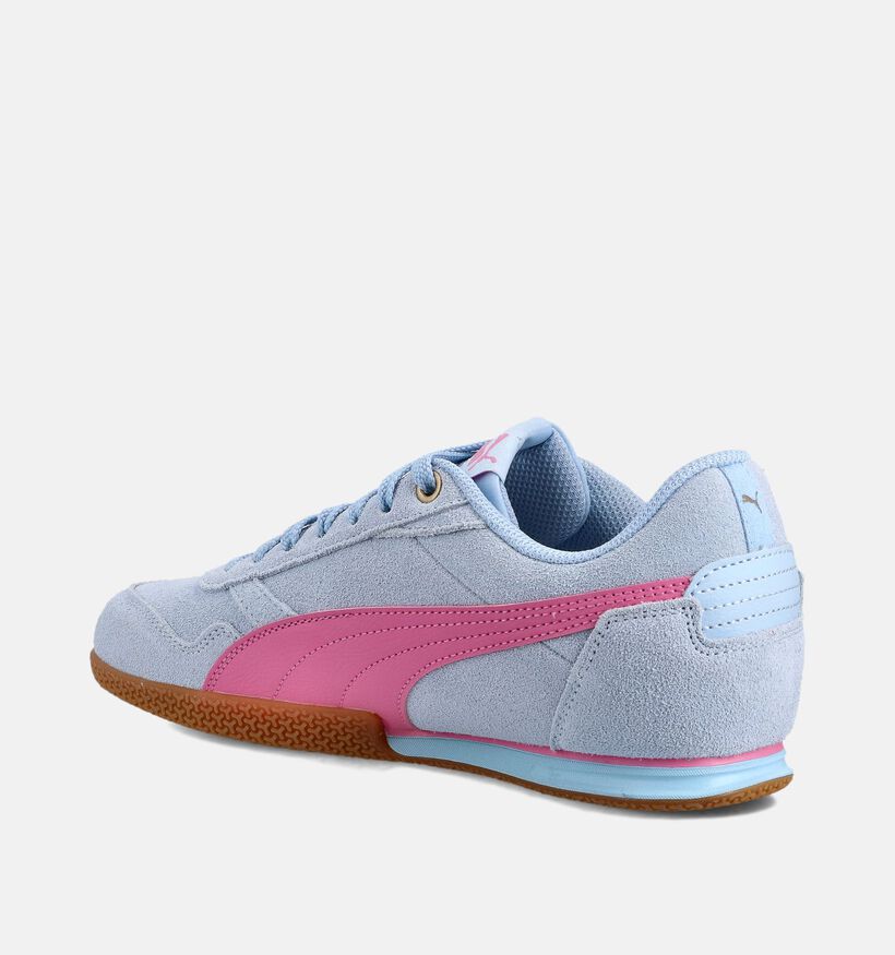 Puma Bella Donna Lichtblauwe/Roze Sneakers voor dames (359150) - geschikt voor steunzolen