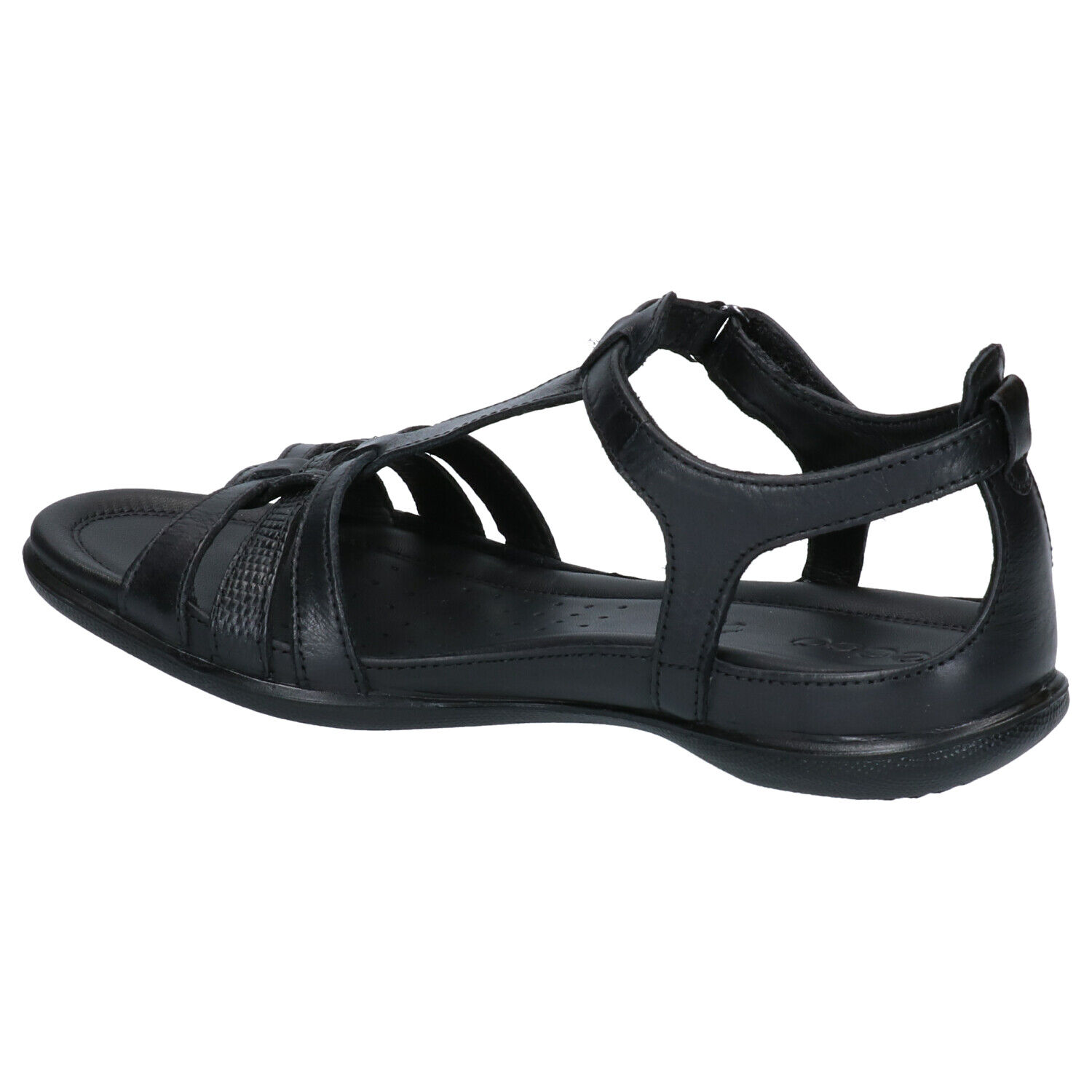 Ecco flash sandalen 2025 zwart