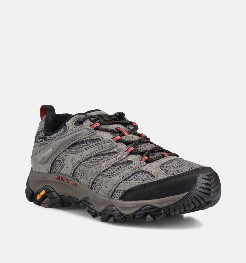 Merrell Moab 3 Gtx Grijze Wandelschoenen voor heren (368957) - geschikt voor steunzolen