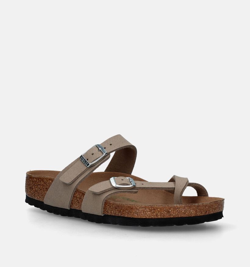 Birkenstock Mayari Tongs en Taupe pour femmes (338057)