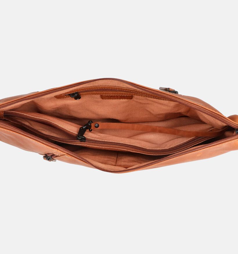 Saccoo Tambo Cognac Crossbody Tas voor dames (366278)