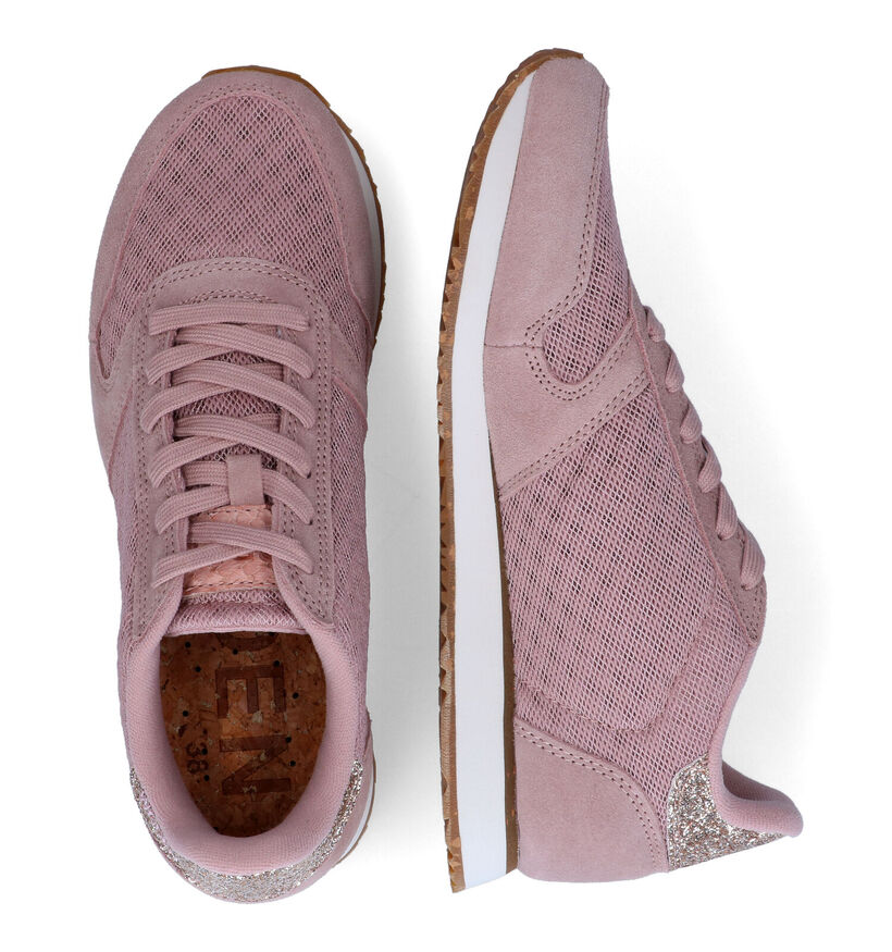Woden Ydun Roze Sneakers voor dames (306957) - geschikt voor steunzolen