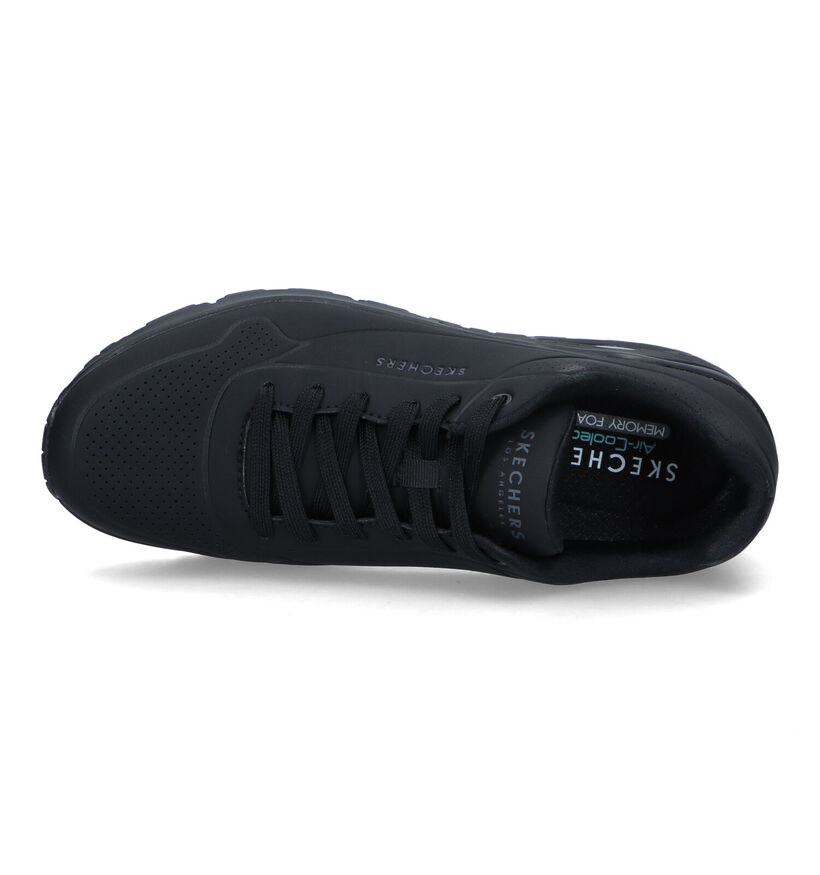 Skechers Uno Stand On Air Baskets en Noir pour hommes (350318) - pour semelles orthopédiques