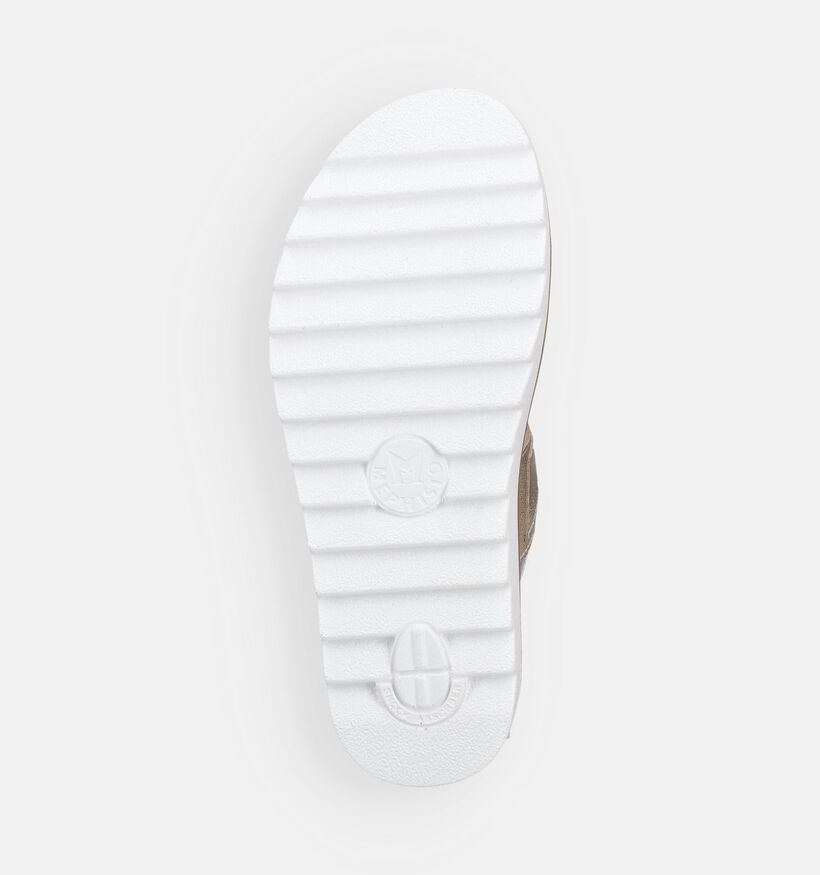 Mephisto Dakota Sandales en Blanc/Or pour femmes (370565)