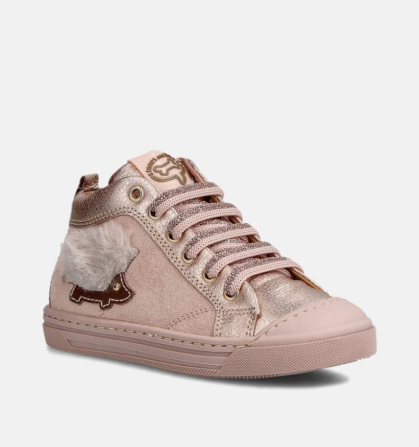 STONES and BONES Genag Roze Babyschoenen voor meisjes (361982) - geschikt voor steunzolen