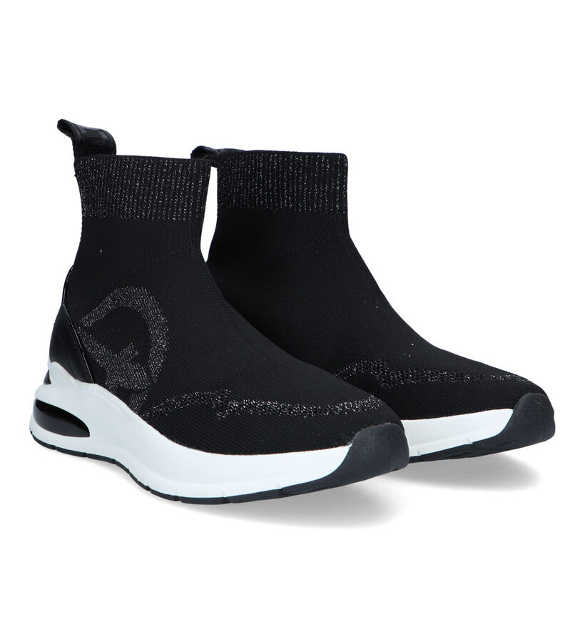 Tamaris Baskets chaussettes en Noir pour femmes (320569) - pour semelles orthopédiques