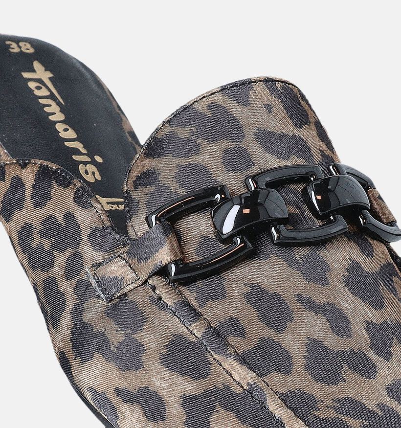 Tamaris Nu-pieds plates en Marron pour femmes (356924)
