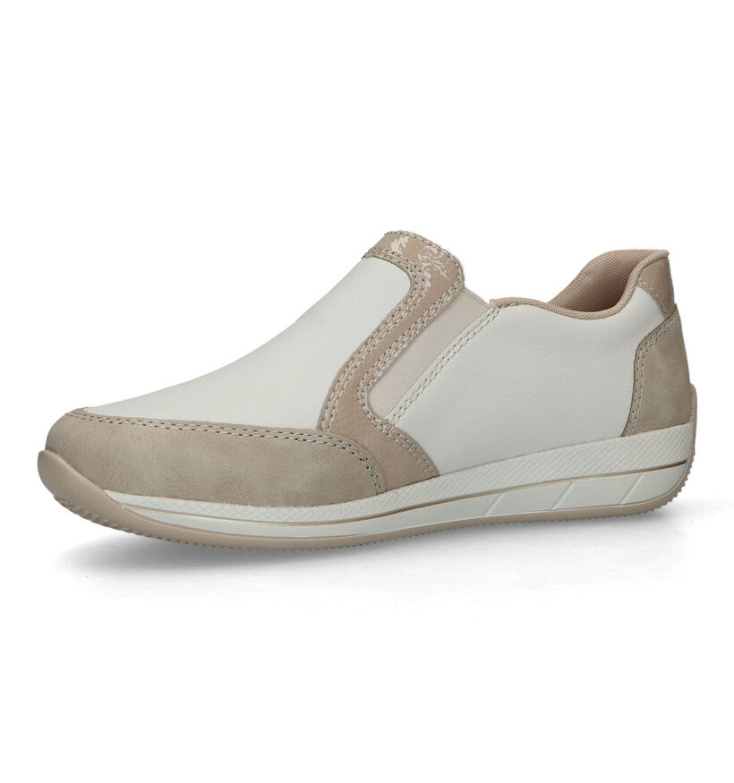 Rieker Beige Instappers in kunstleer (320229)