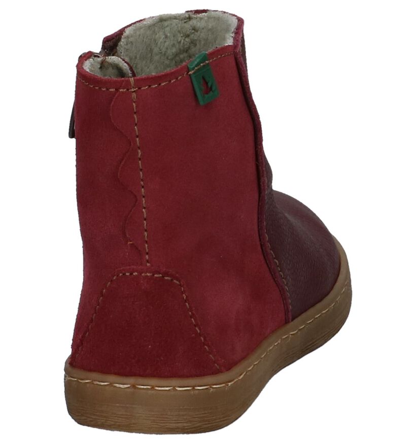 El Naturalista Bottes basses en Bordeaux en cuir (226396)