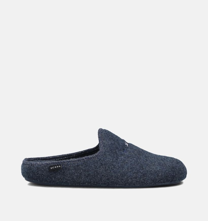 Scapa Donkerblauwe Pantoffels voor heren (364107)