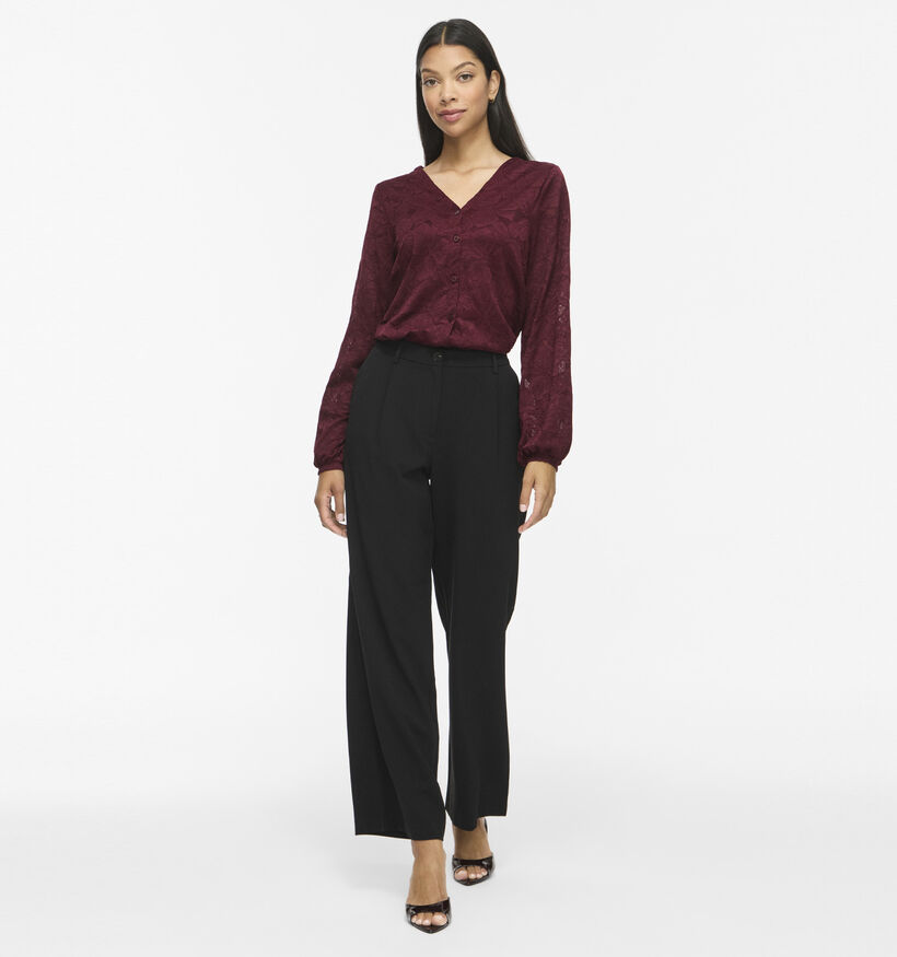 Vila Lanera Bordeaux Blouse voor dames (378494)
