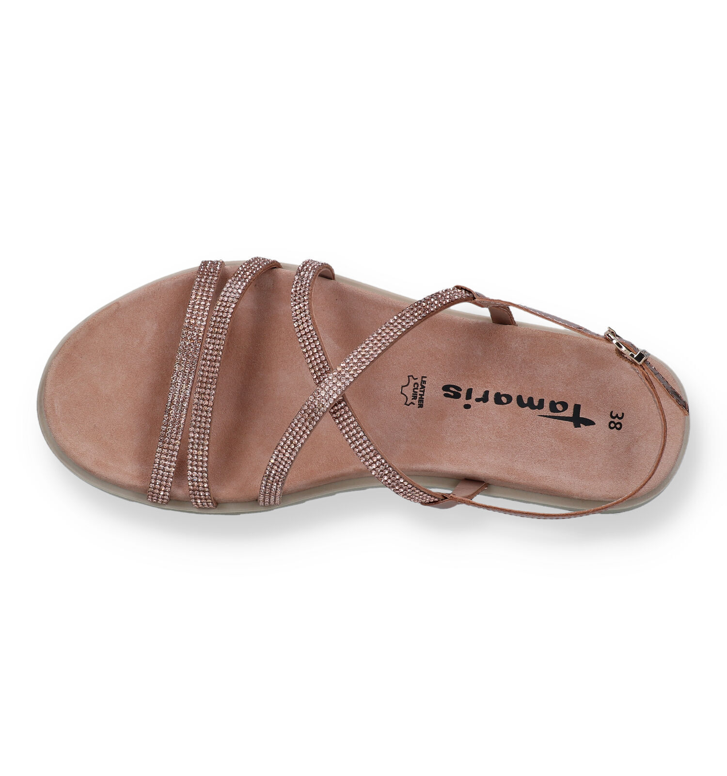 Tamaris Bronzen Sandalen Dames Sandalen Online op TORFS.BE