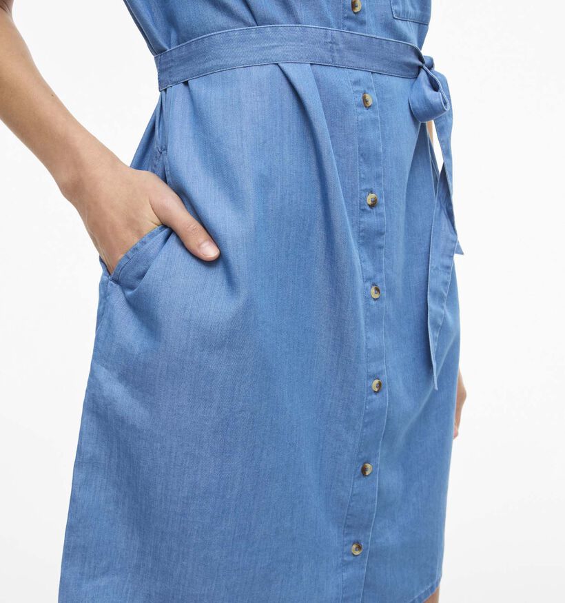 Vila Nori Denim Blauwe Hemdjurk voor dames (368067)