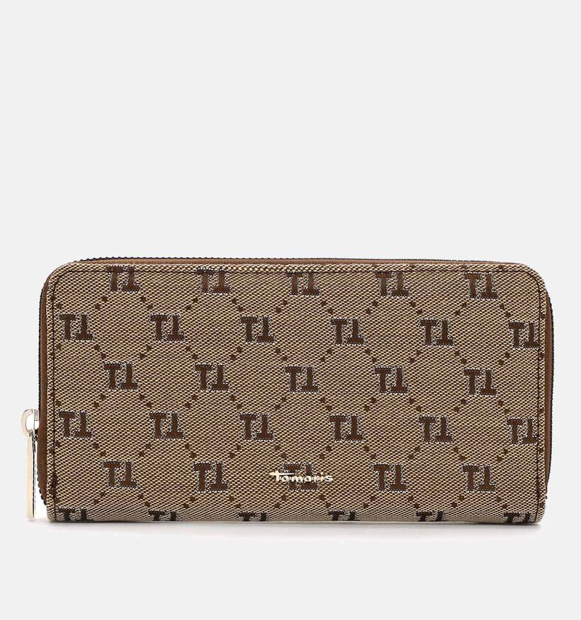 Tamaris Clarice Porte-monnaie zippé en Beige pour femmes (348151)