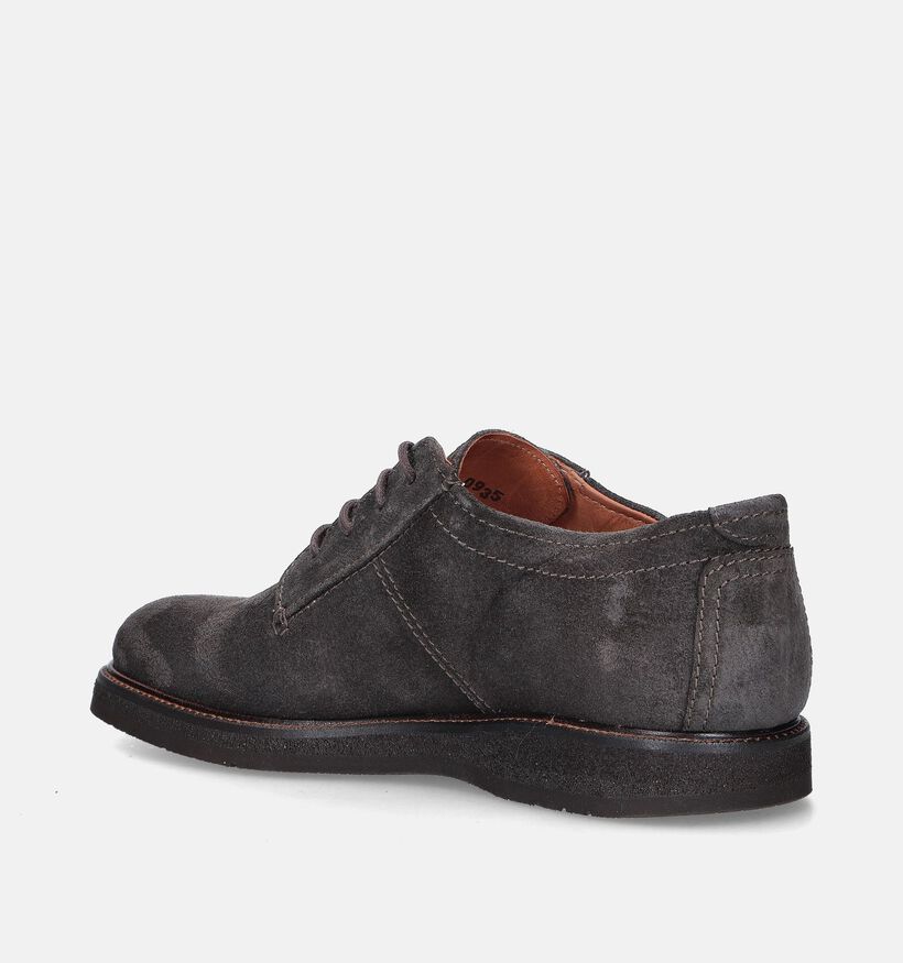 Ambiorix Nando-Sup Chaussures à lacets en Noir pour hommes (349105) - pour semelles orthopédiques