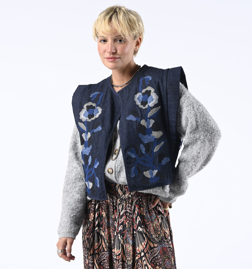 Rue Mazarine Korte jassen Blauw voor dames (365489)
