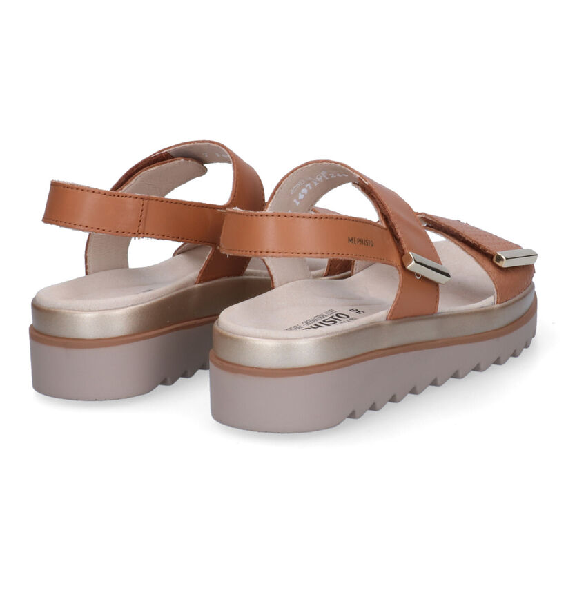 Mephisto Dominica Sandales avec talon compensé en Blanc pour femmes (354278)