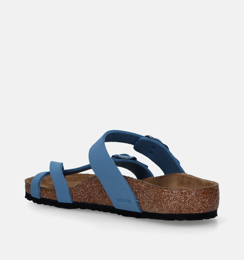 Birkenstock Mayari Tongs en Bleu pour filles, garçons (338084)