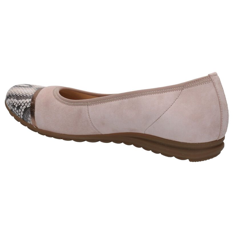 Gabor Ballerines en Beige en daim (271492)