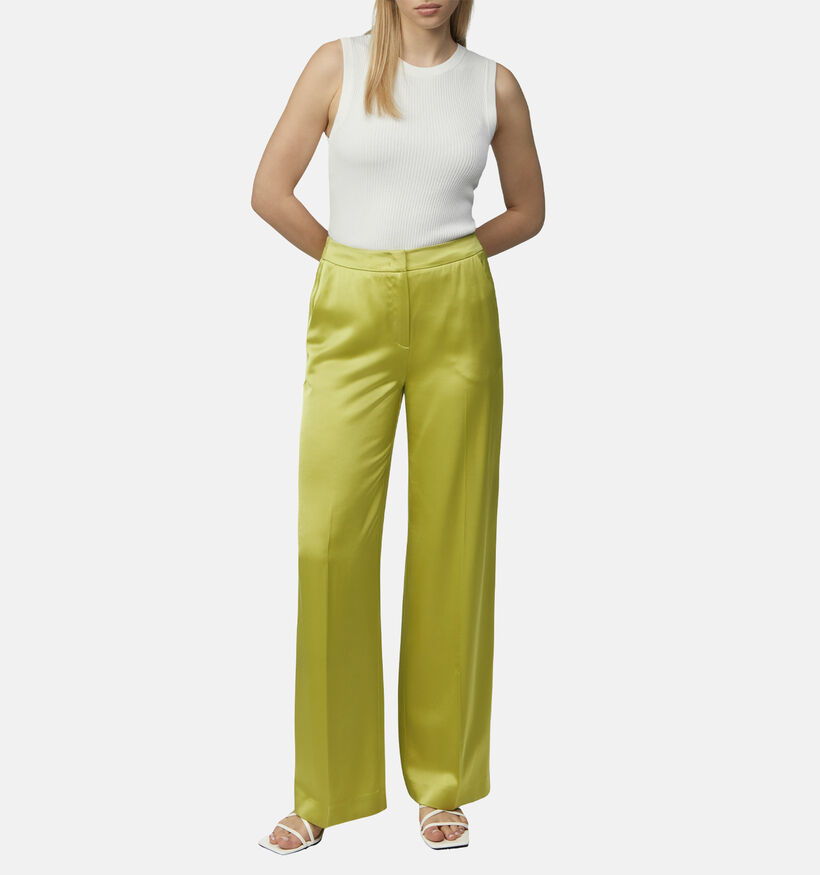 comma Groene Geklede Broek voor dames (356973)