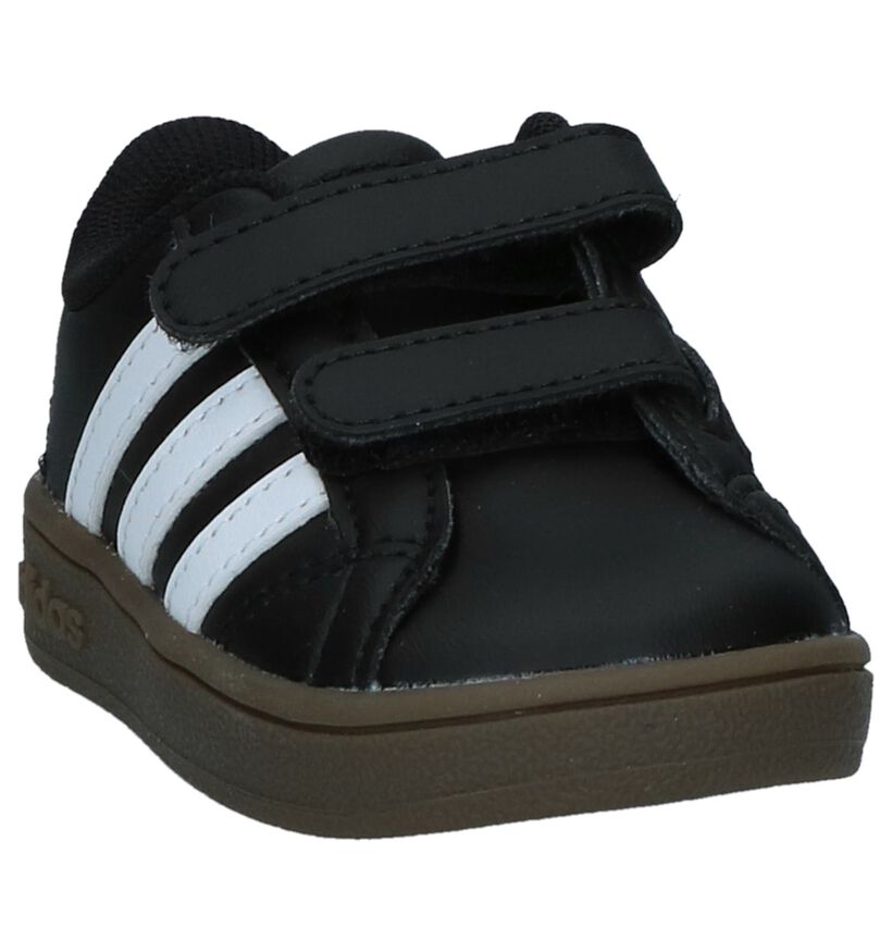 adidas Baseline CMF Zwarte Babysneakers in kunstleer (237193)